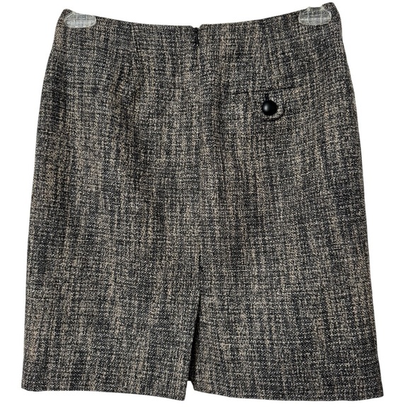 Banana Republic Wool Blend Tweed Skirt Size 2 - Picture 3 of 8